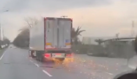 Bursa'da korku dolu anlar!