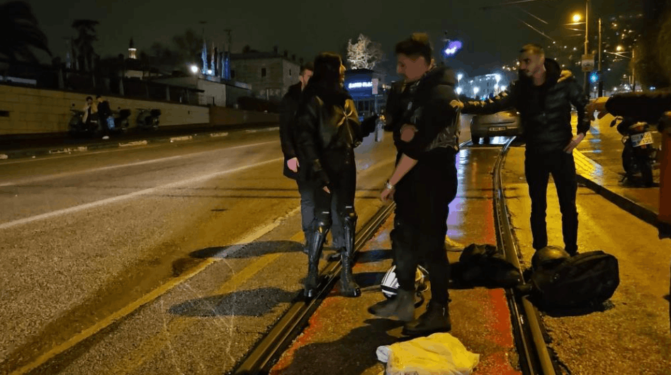 Su birikintisi kazaya neden oldu