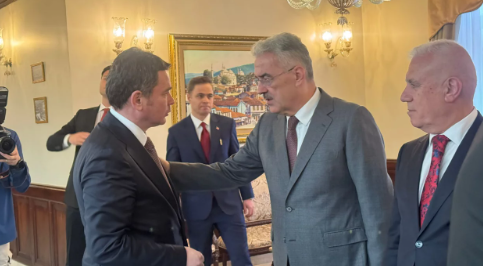 Bursa protokolü bayramlaştı