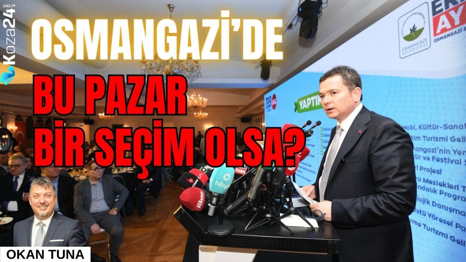 OSMANGAZİ’DE BU PAZAR BİR SEÇİM OLSA?