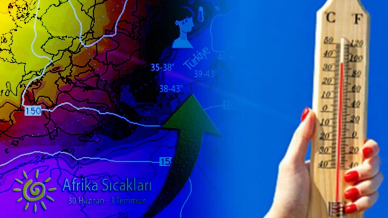 Afrika sıcak hava dalgası geliyor!