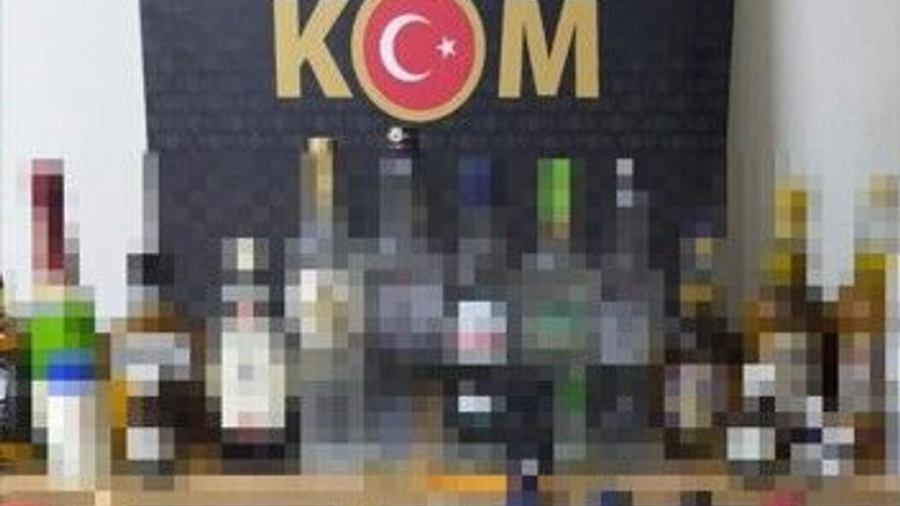 BURSA’DA SAHTE İÇKİ OPERASYONU