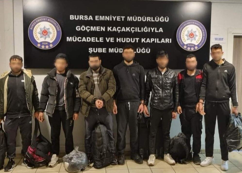 Bursa'da kaçak göçmen ağı çökertildi