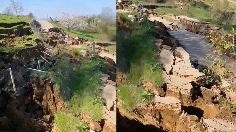 HEYELAN YOLU PARÇALARA AYIRDI!