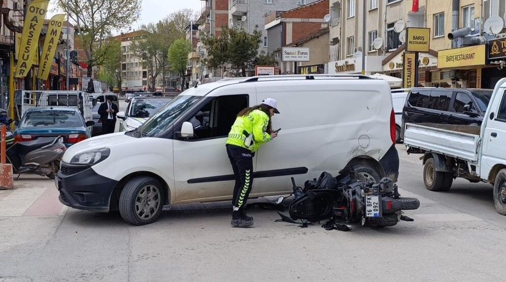 ANİ ÇIKIŞ KAZAYA SEBEP OLDU!