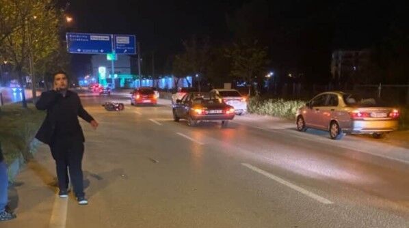 GECE YARISI FECİ MOTOSİKLET KAZASI!