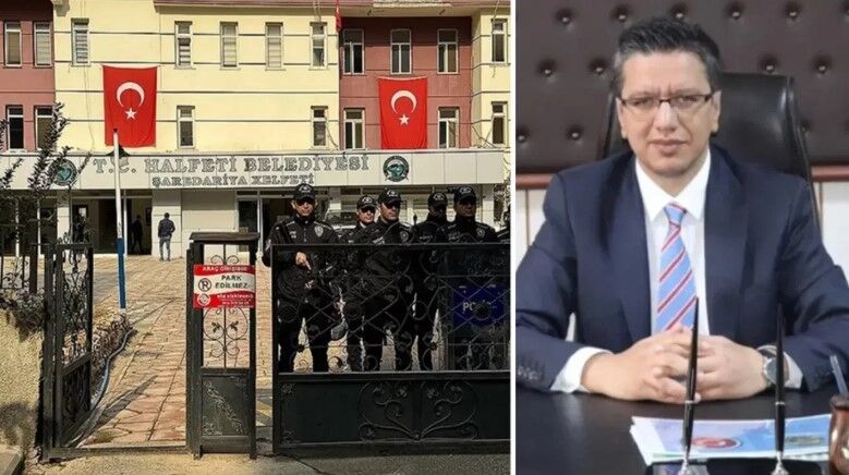 HALFETİ BELEDİYESİ'NE ŞAFAK OPERASYONU