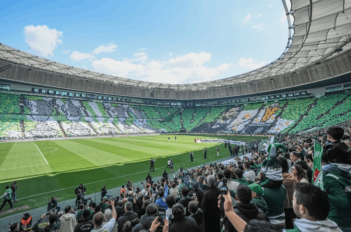 ŞAMPİYONLUK MAÇINDA MUHTEŞEM KOREOGRAFİ!