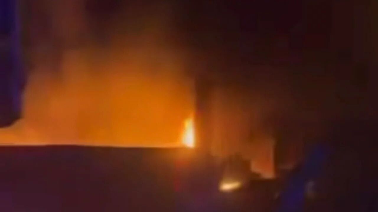 BURSA'DA TEKSTİL ATÖLYESİNDE YANGIN!