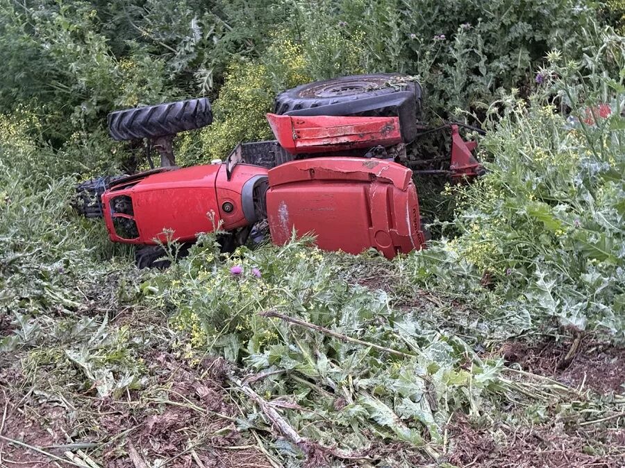 BURSA'DA TARLA YOLUNDA ÖLÜMLÜ KAZA!
