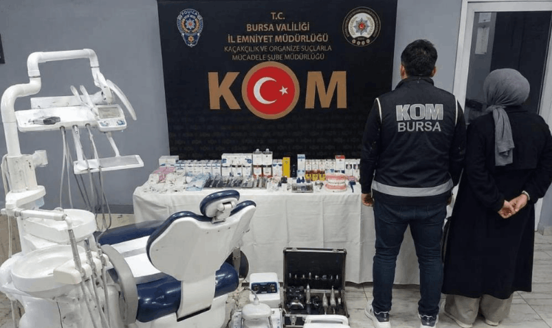 BURSA'DA 'SAHTE DİŞÇİ' SKANDALI