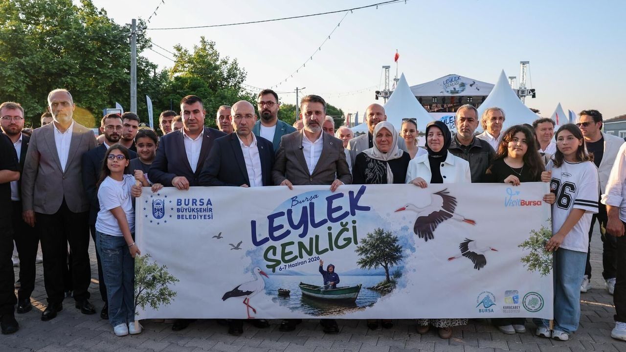 BURSA LEYLEK ŞENLİĞİ COŞKUYLA BAŞLADI