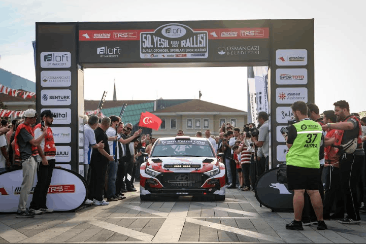 50. YEŞİL BURSA RALLİSİ BAŞLADI!