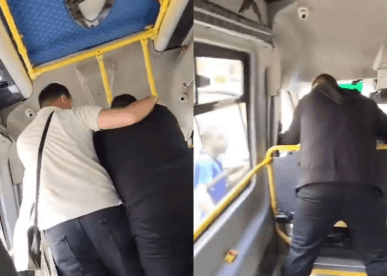 BURSA'DA MİNİBÜSTE 5 TL KAVGASI!