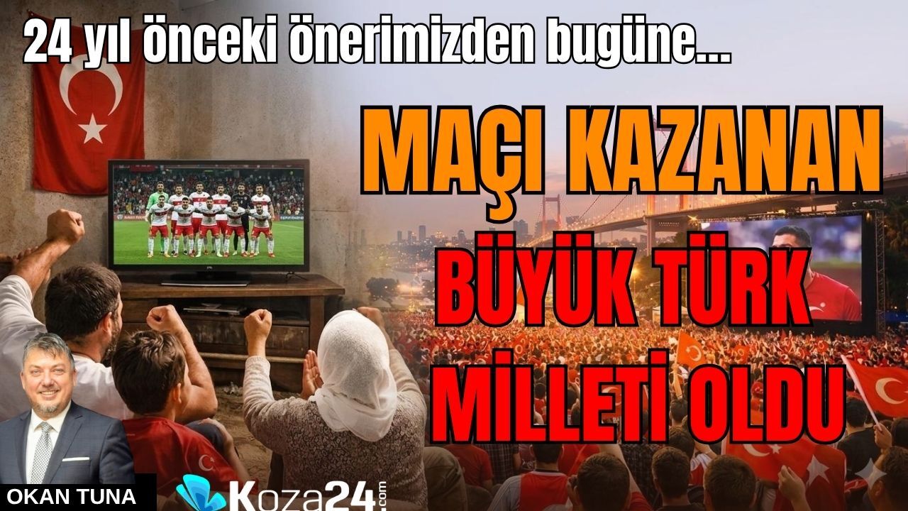 MAÇI KAZANAN BÜYÜK TÜRK MİLLETİ OLDU
