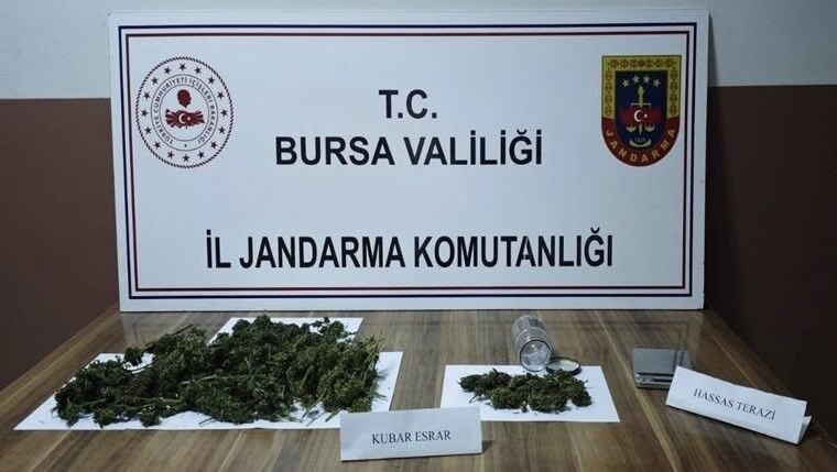 BURSA’DA JANDARMADAN UYUŞTURUCU OPERASYONU