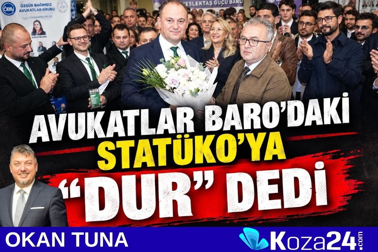 AVUKATLAR BARO’DAKİ STATÜKO’YA “DUR” DEDİ