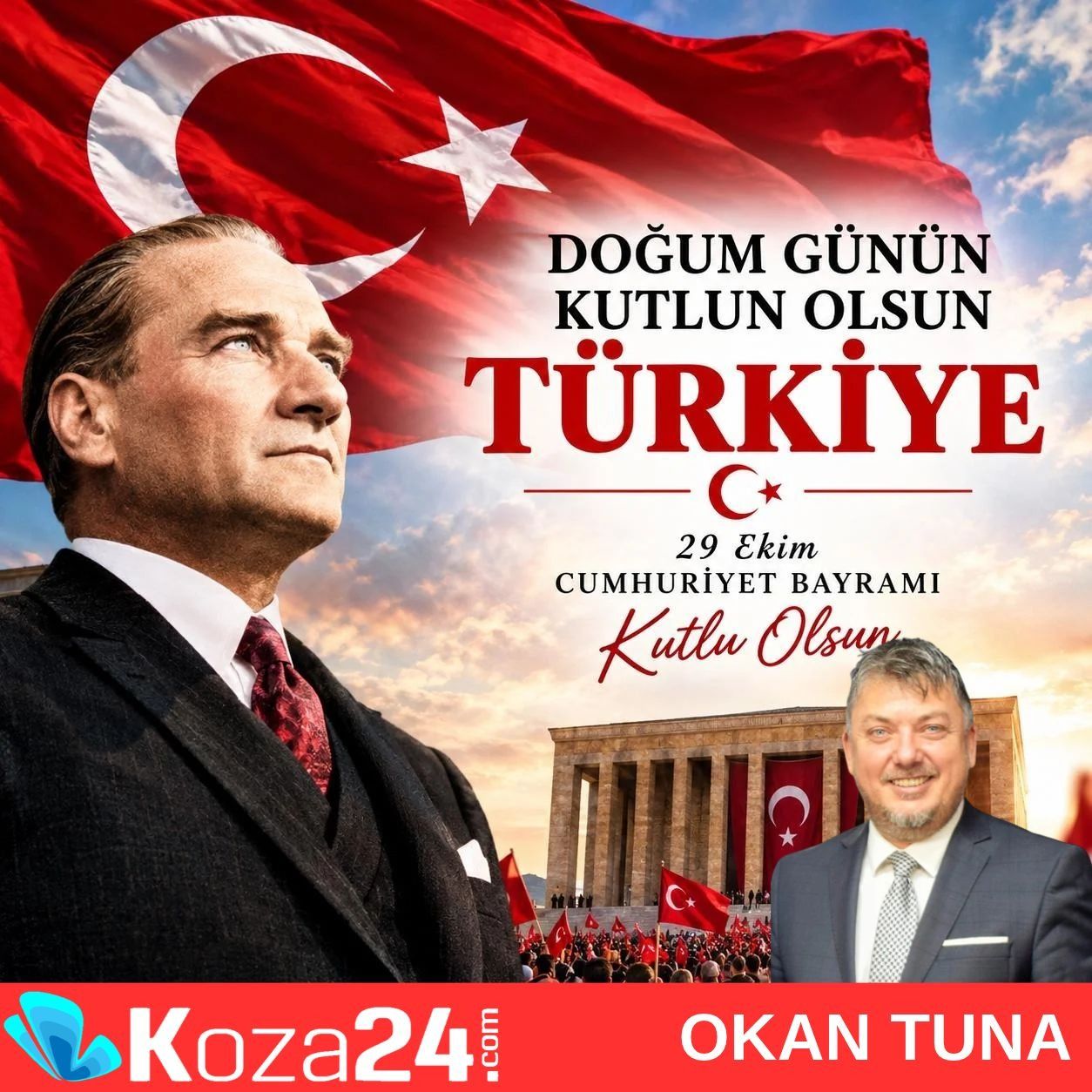 DOĞUM GÜNÜN KUTLU OLSUN TÜRKİYE…